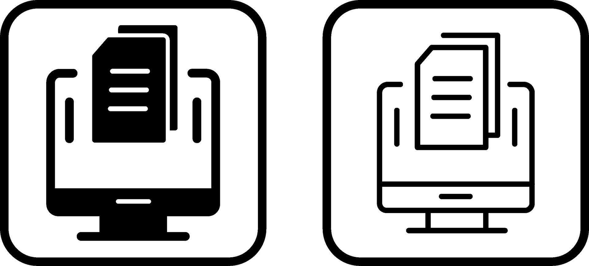 Document Vector Icon