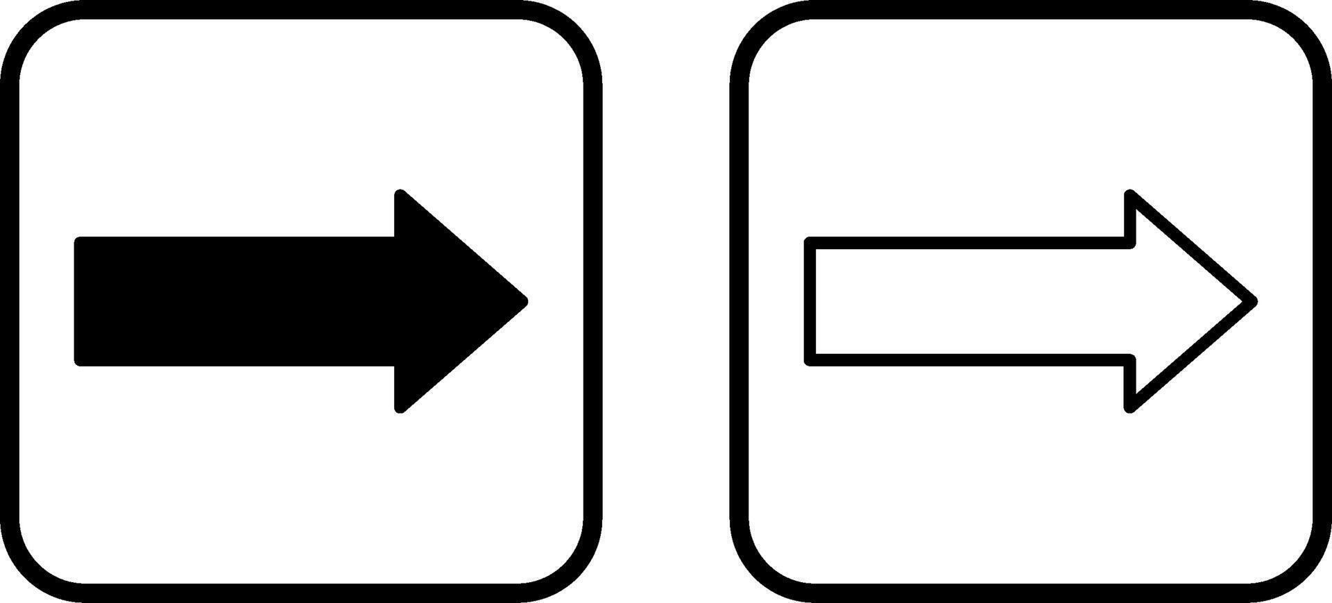Arrow Right Vector Icon