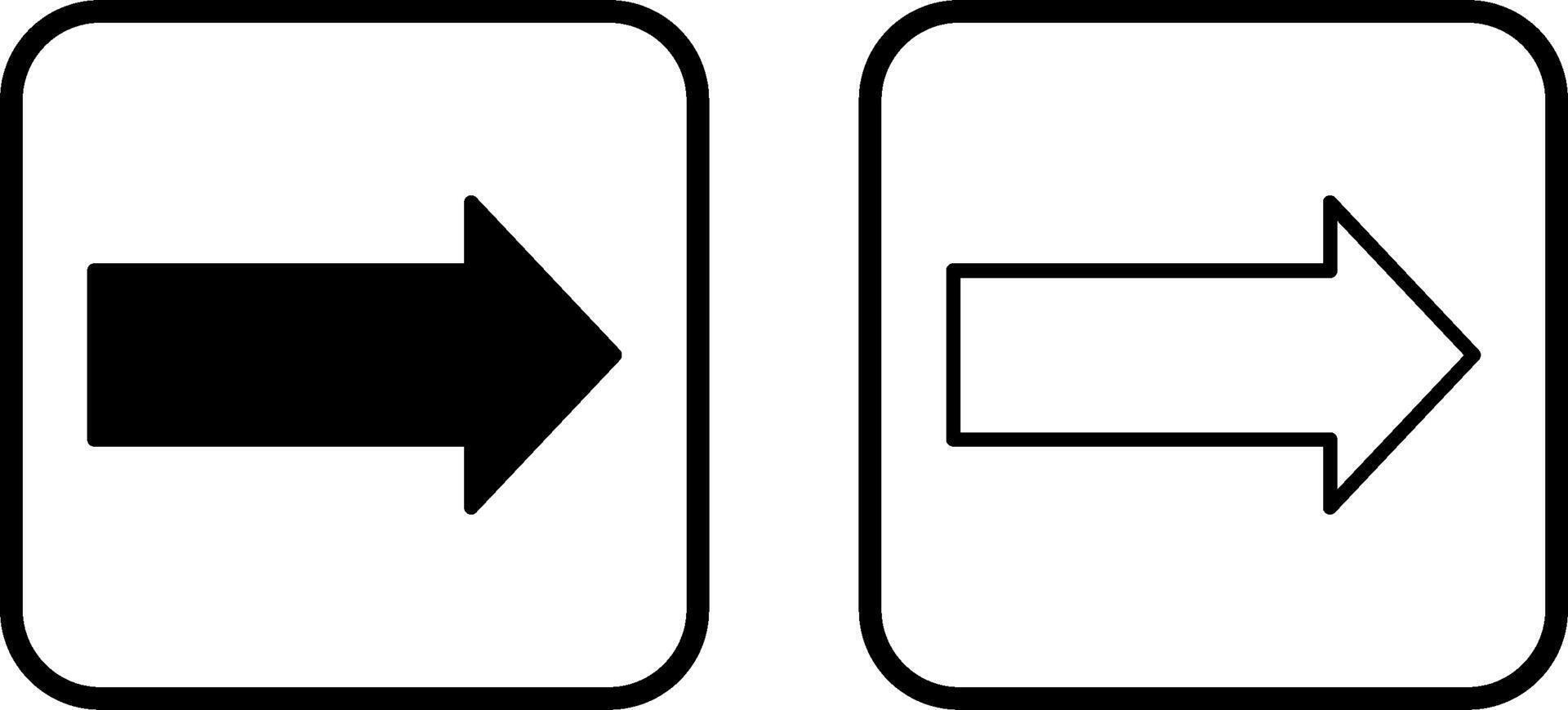 Right Vector Icon
