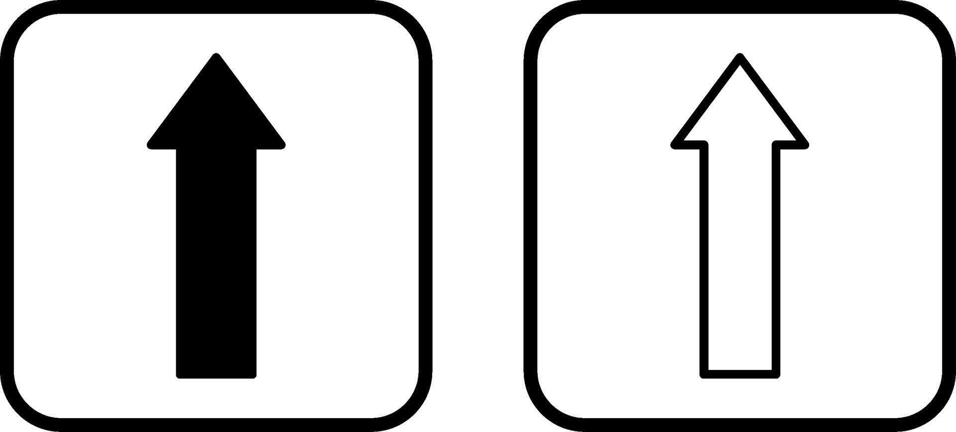 Arrow Up Vector Icon