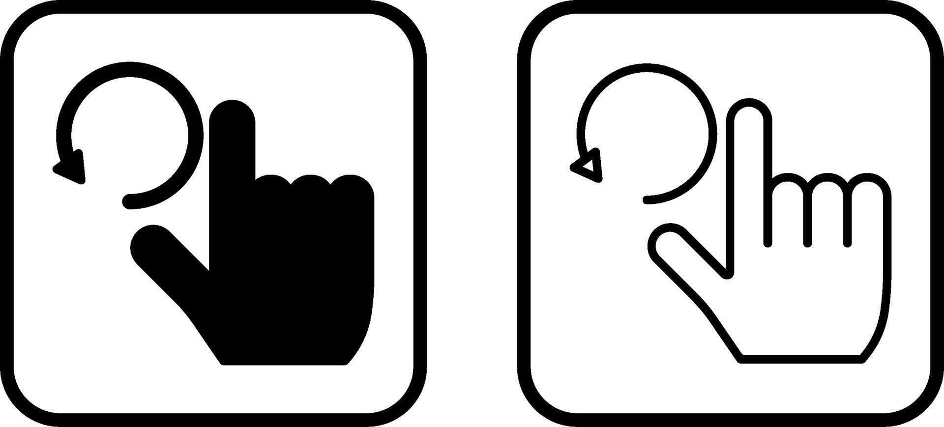 Gestures Vector Icon