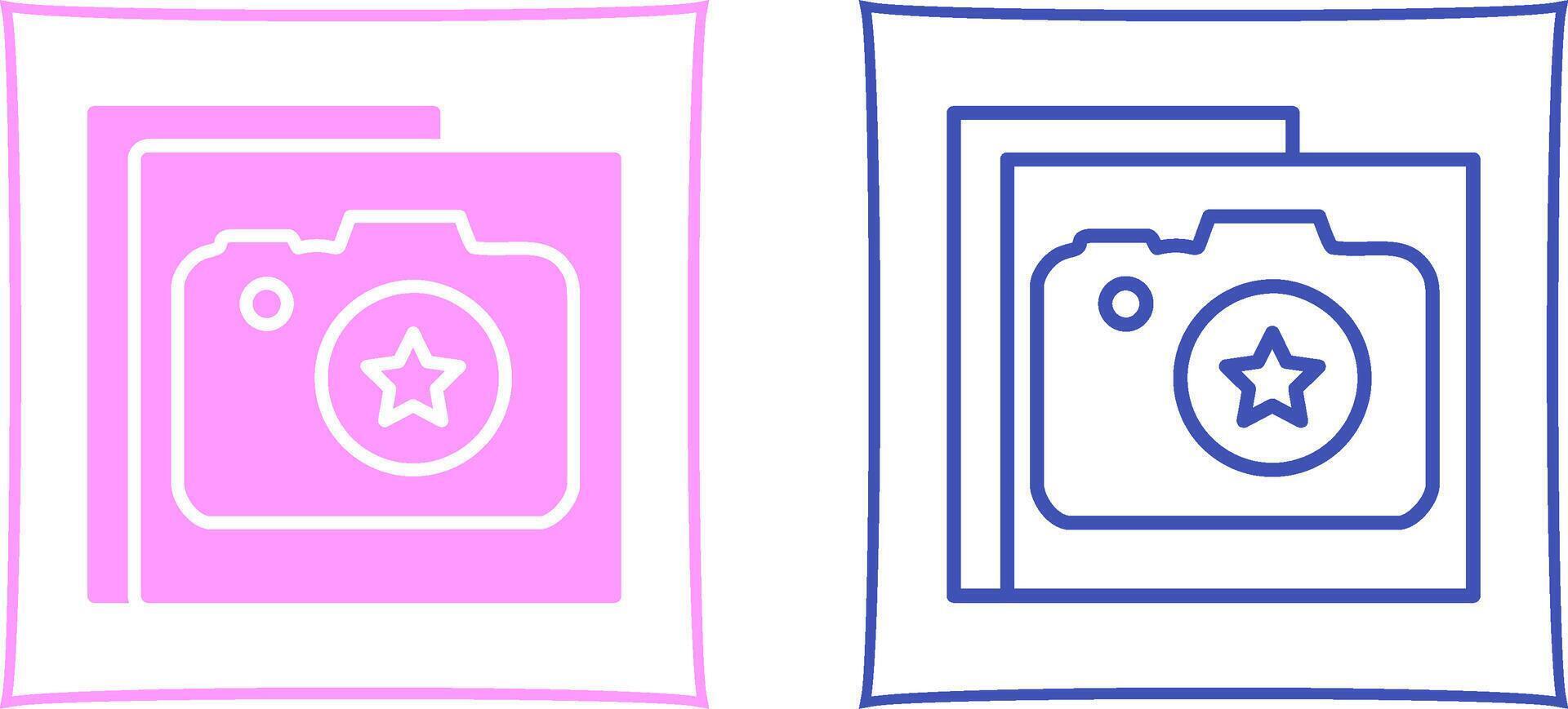 Star Photography Vector Icon