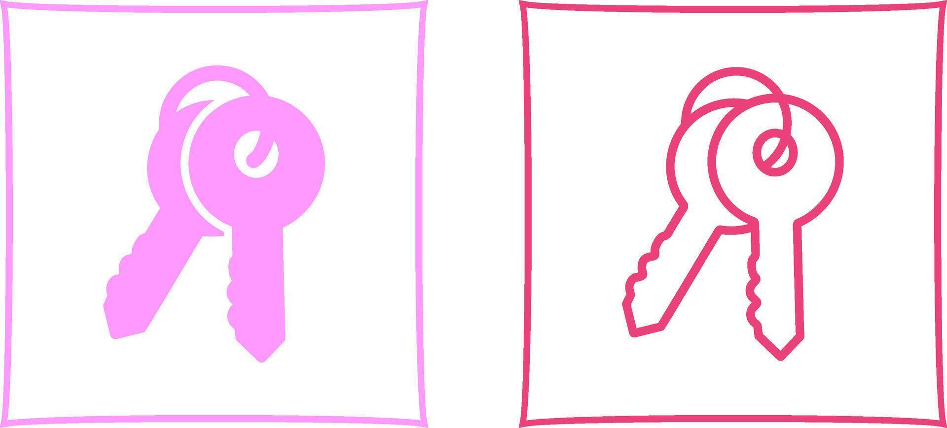 Keys Vector Icon