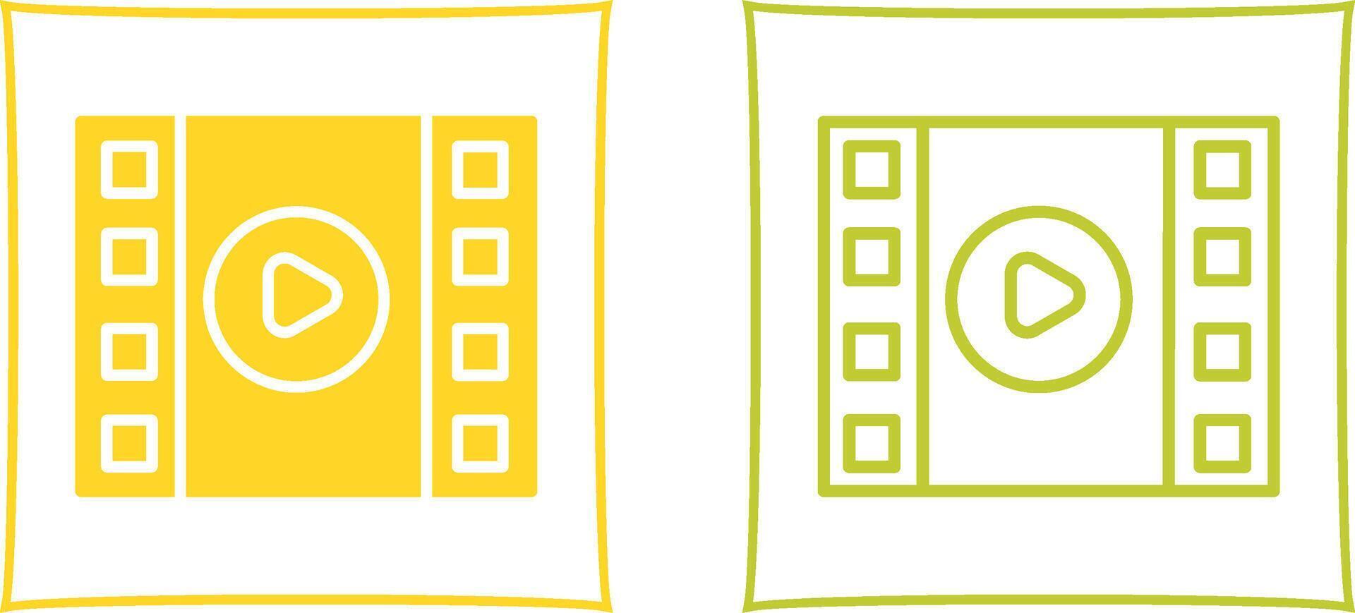 Video Play Vector Icon