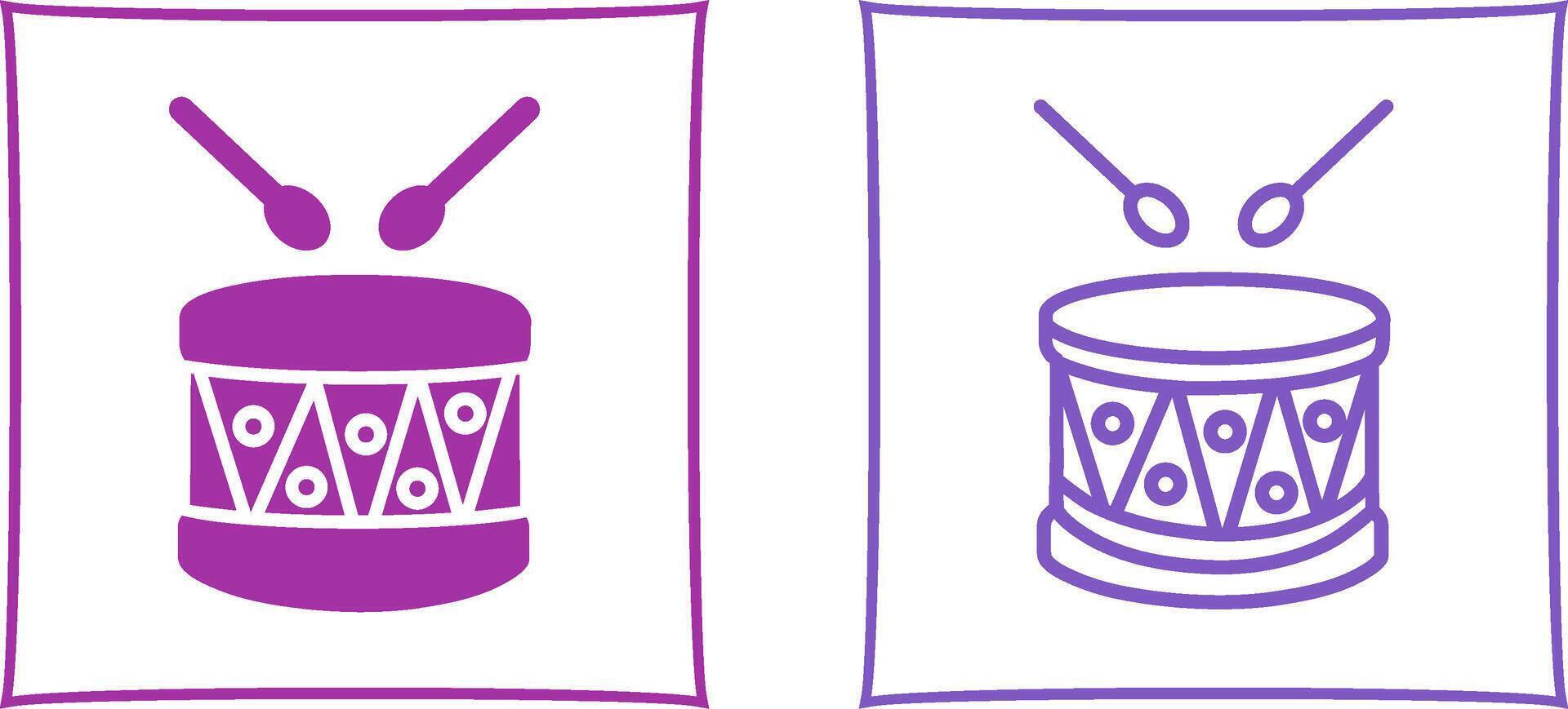 Drums Vector Icon