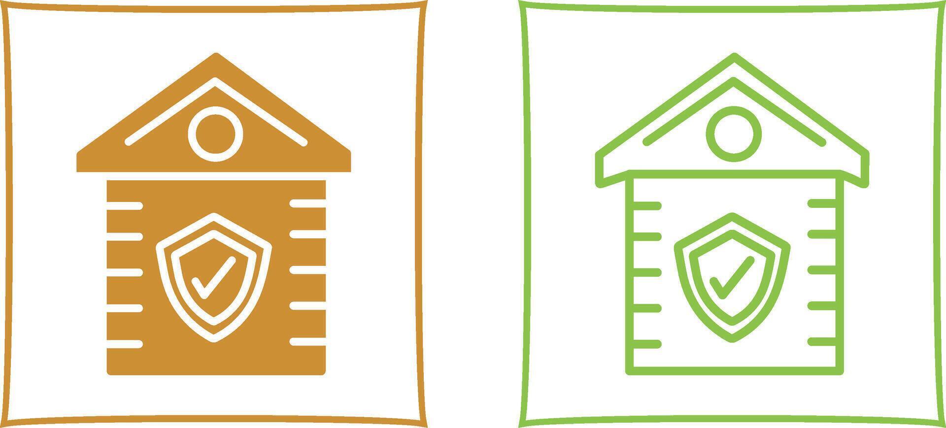 House Shield Vector Icon