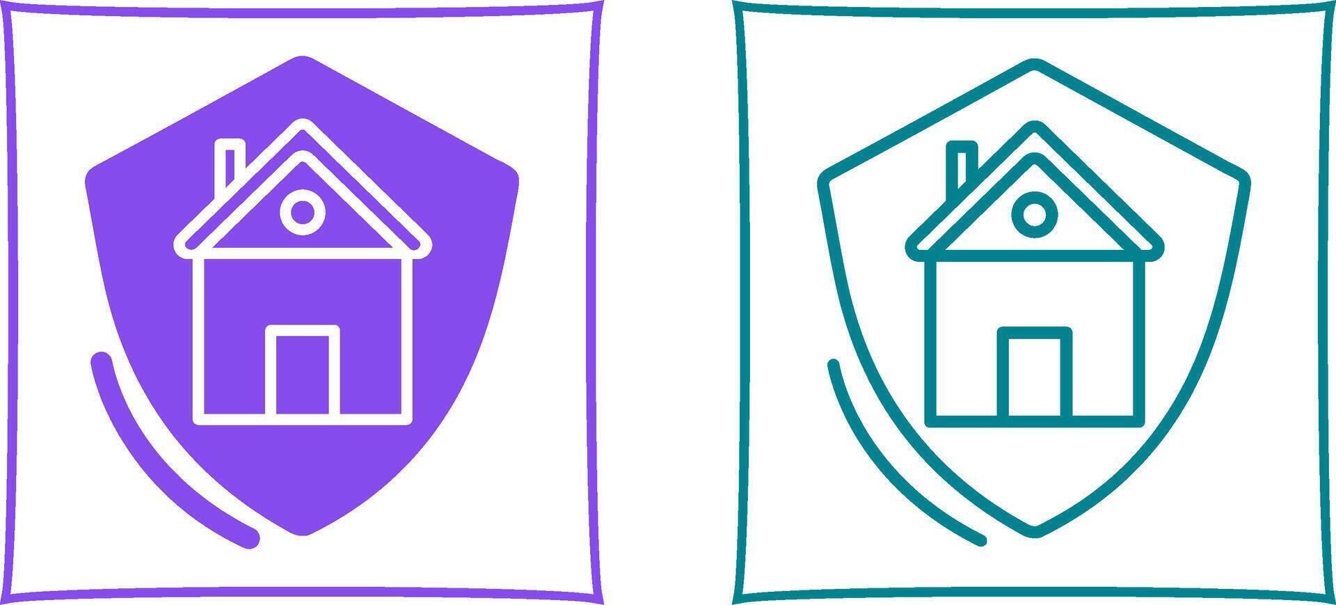 House Protection Vector Icon