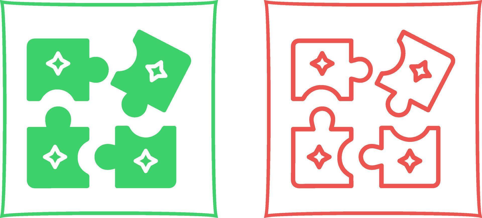 Puzzle Vector Icon