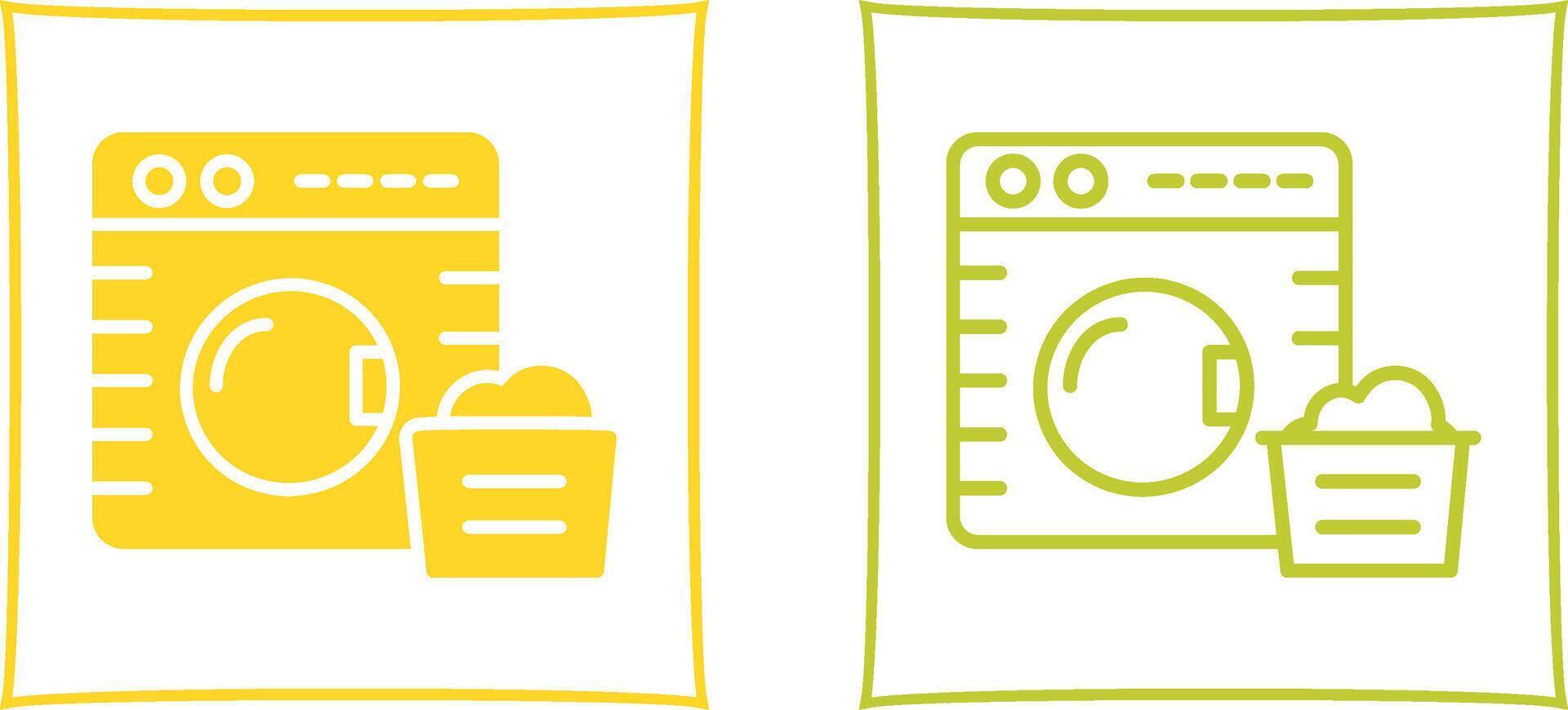 Washing Machine Vector Icon