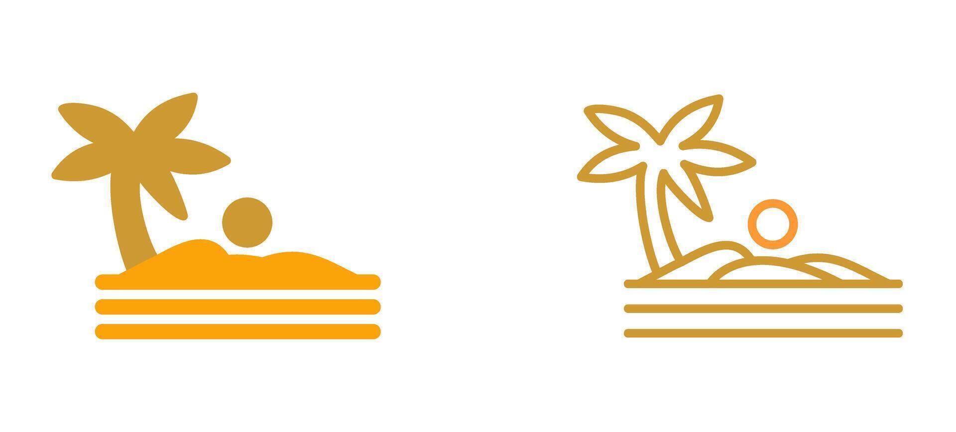 Desert Vector Icon