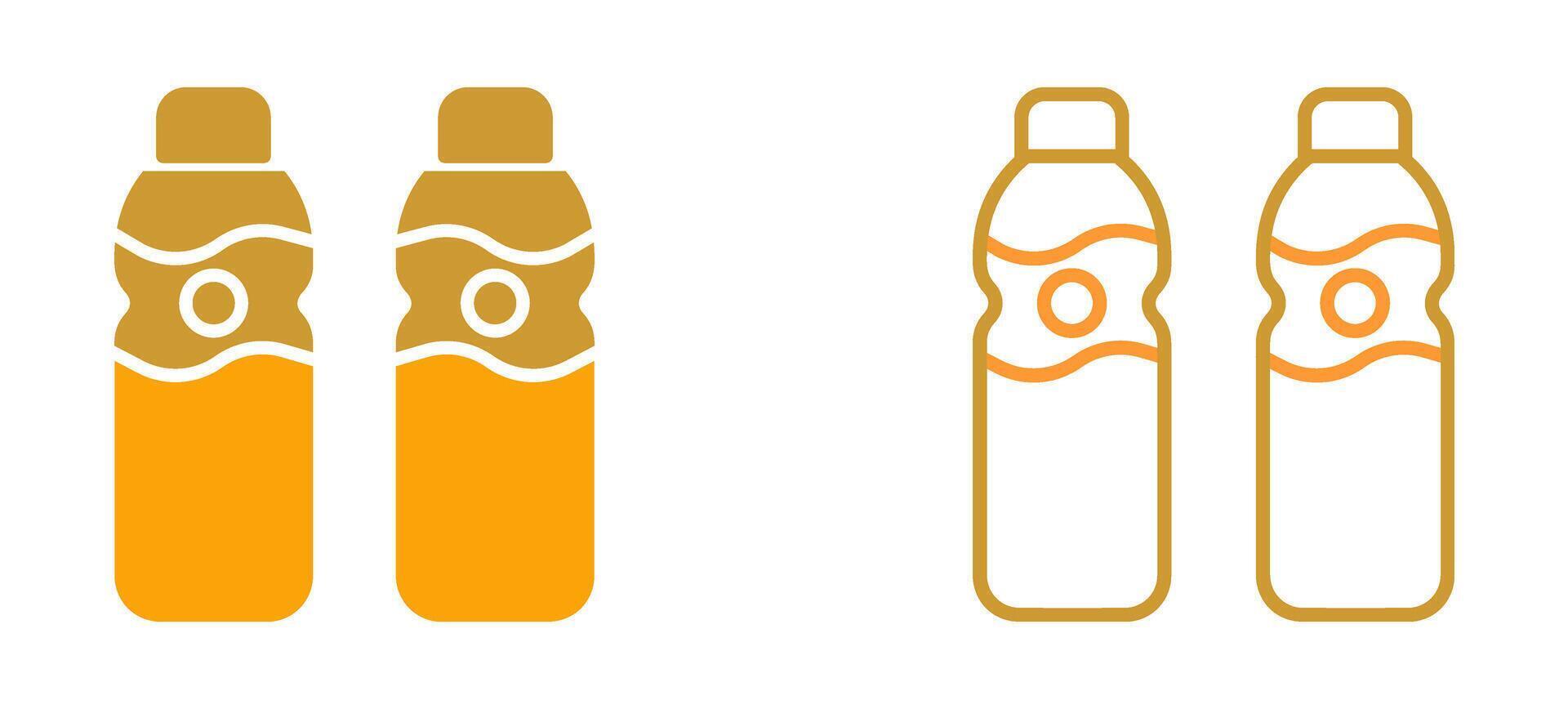 Water Bottle Vector Icon