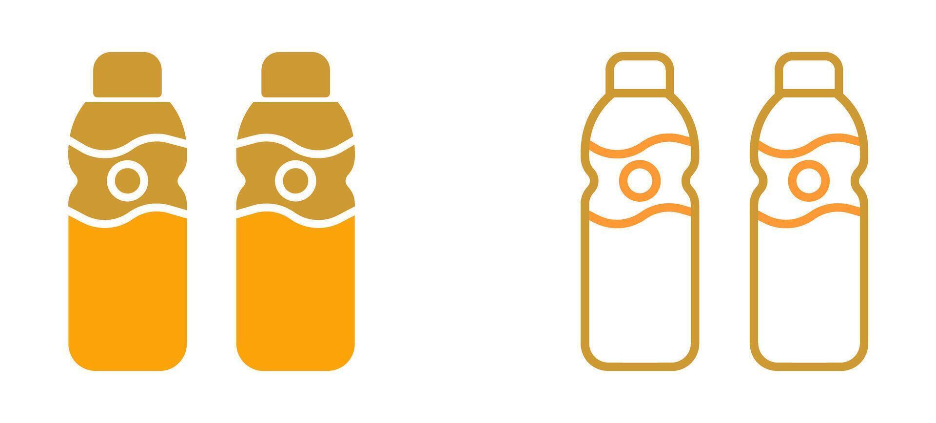 Water Bottle Vector Icon