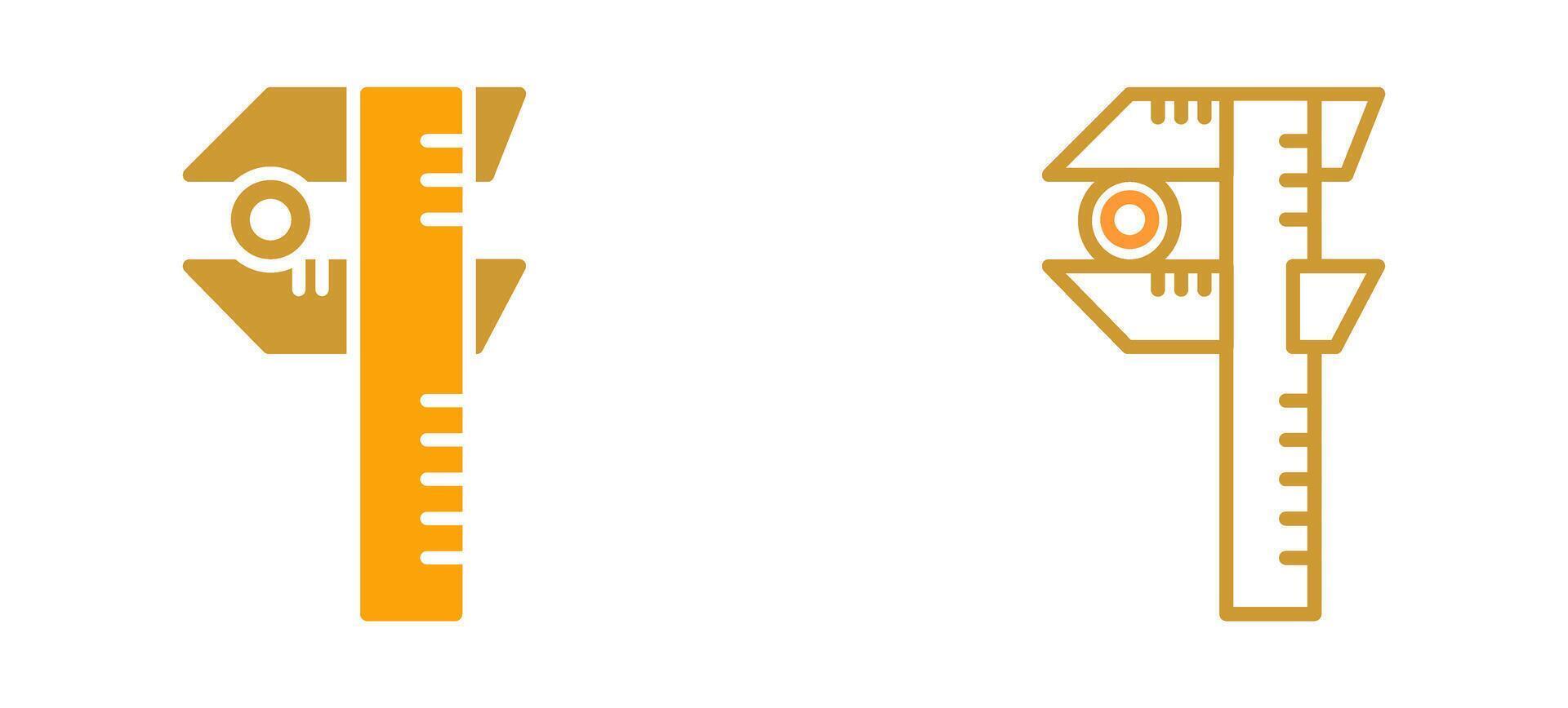 Caliper Vector Icon