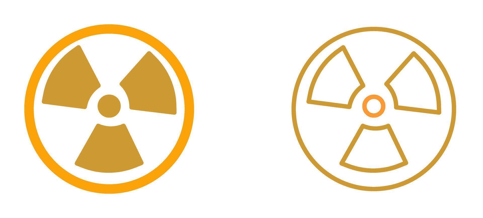 Nuclear Vector Icon