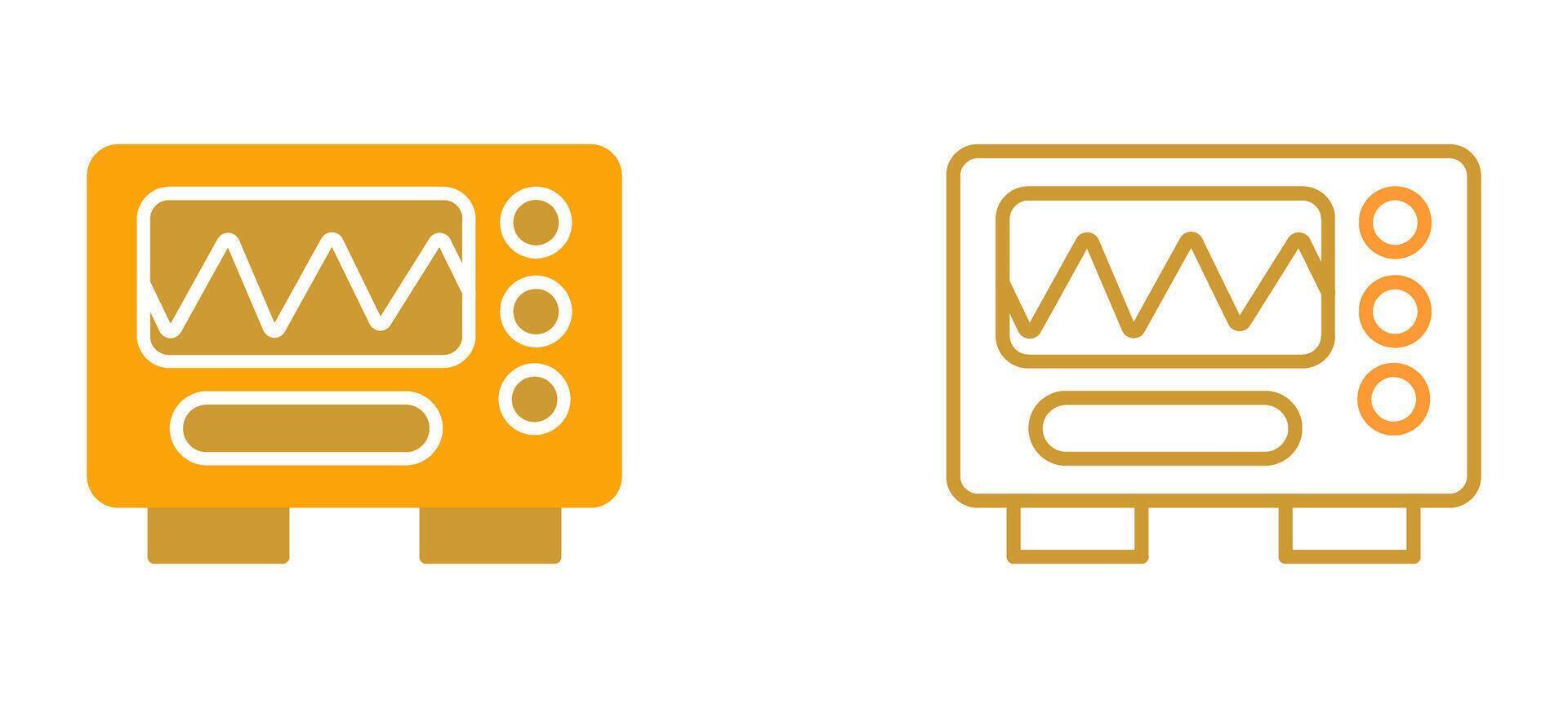 Oscilloscope Vector Icon