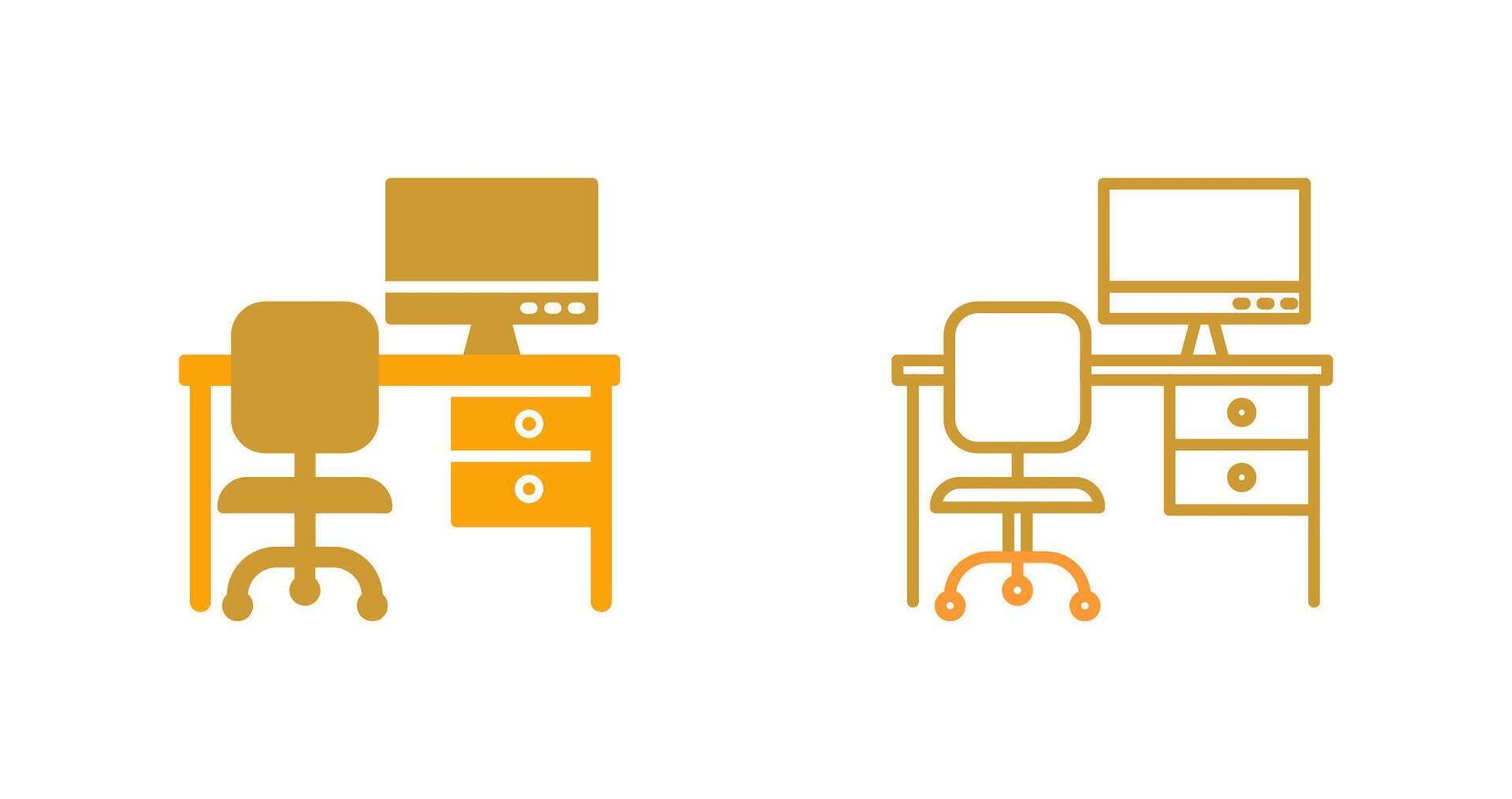 Work Space Vector Icon