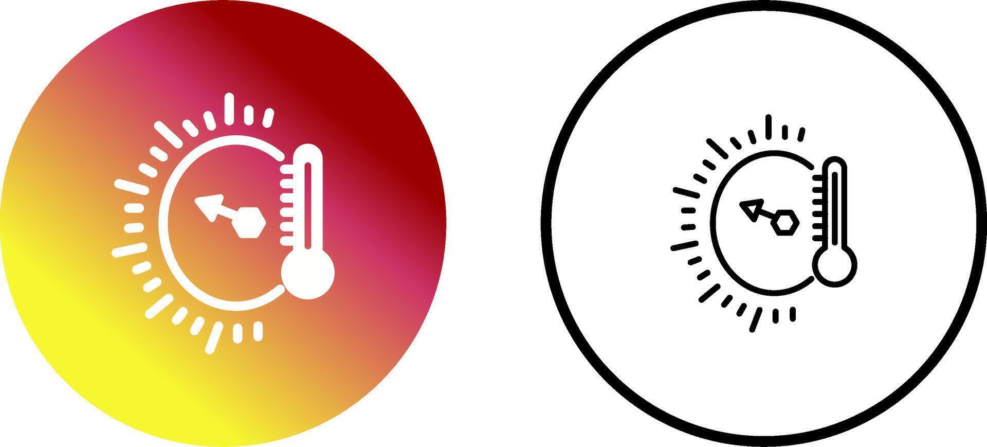 Temperature Indicator Vector Icon