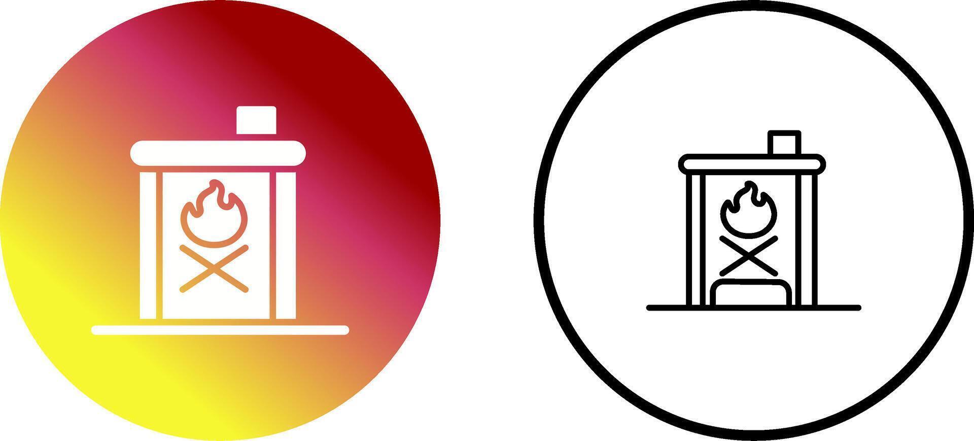 Furnace Vector Icon