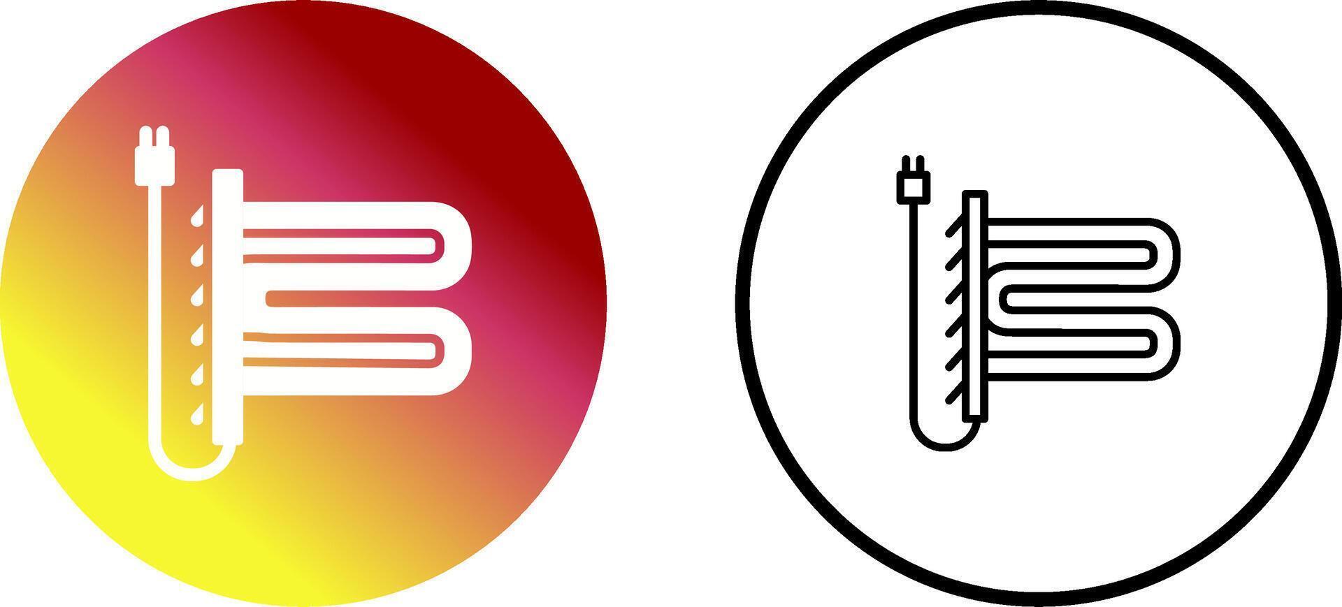 Towel Dryer Vector Icon