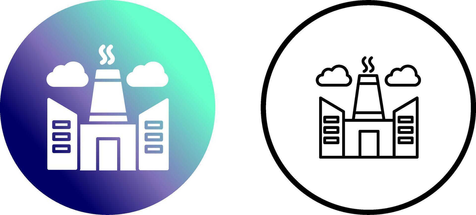 Factory Vector Icon