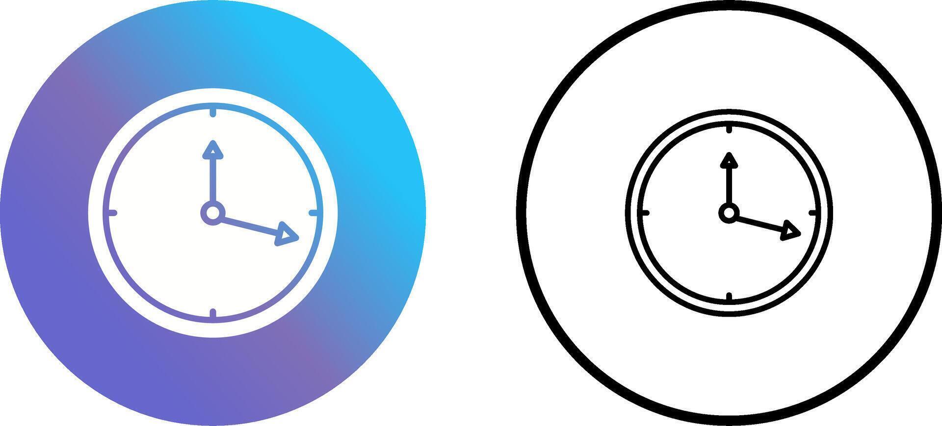 Clock Vector Icon