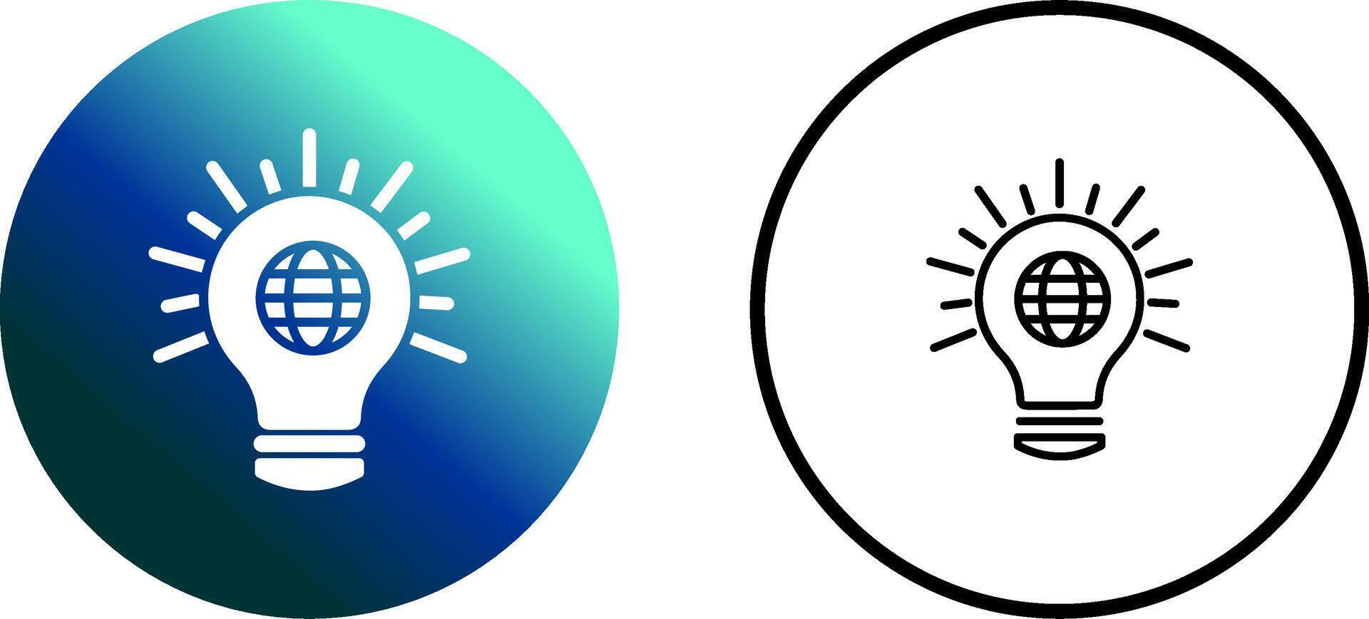 Brilliant Idea Vector Icon