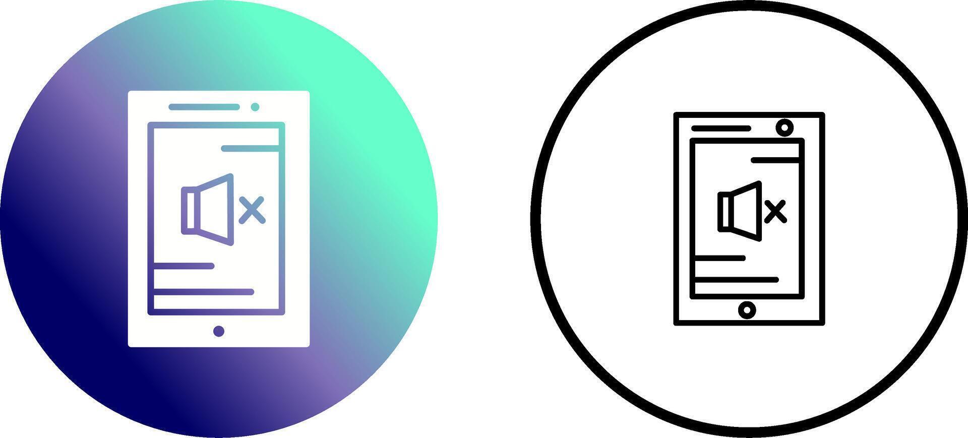 Volume Mute Vector Icon