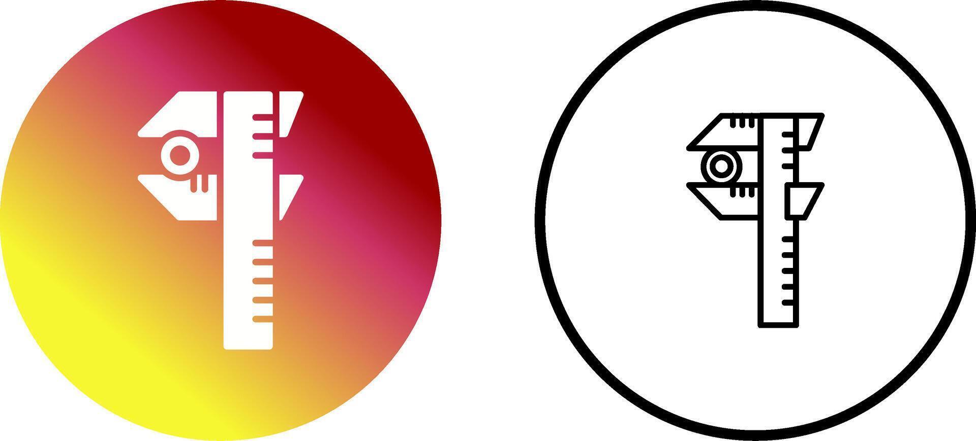 Caliper Vector Icon