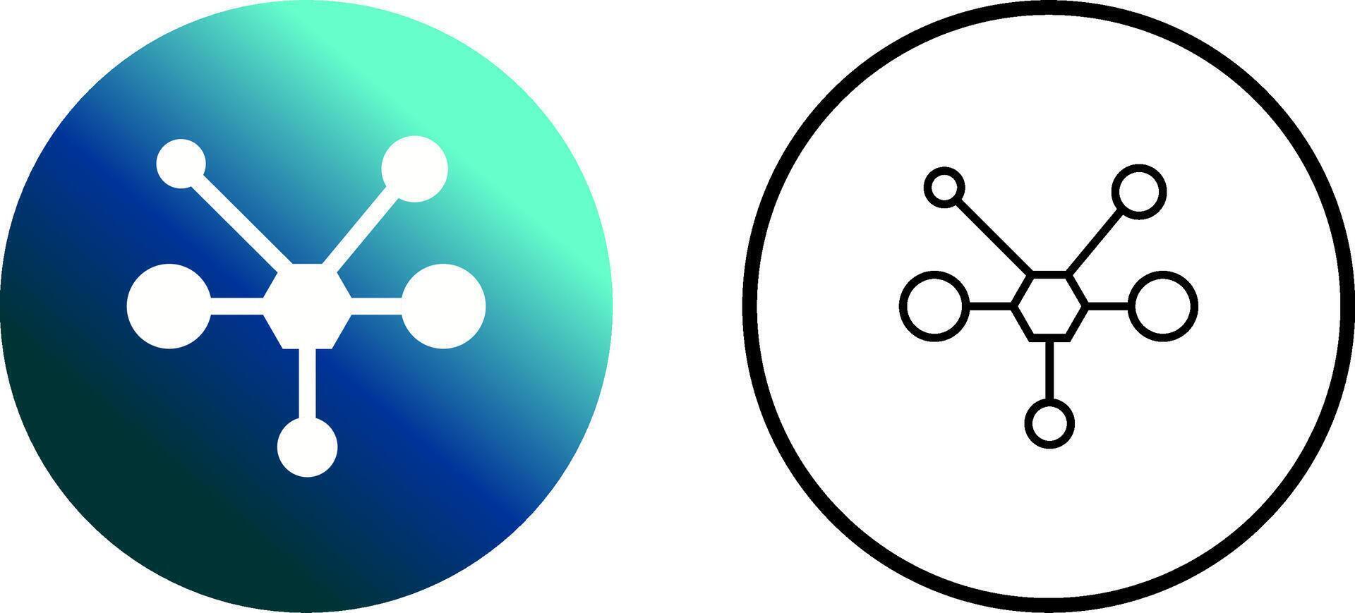 Molecule Vector Icon