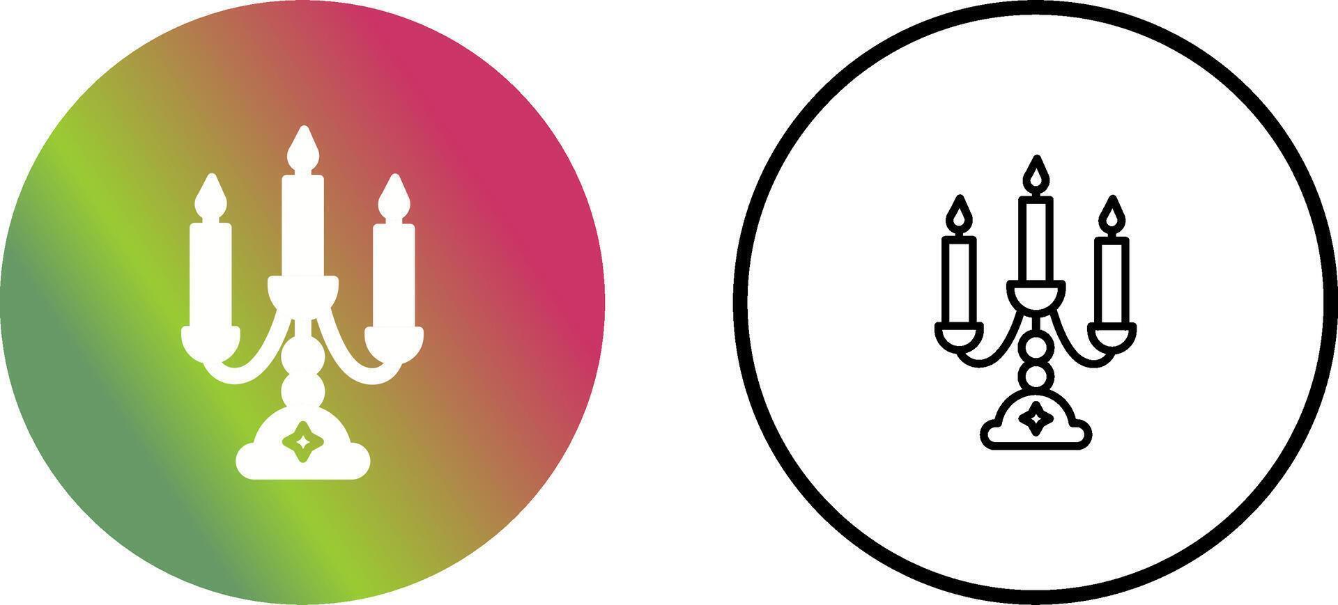 Candlestick Vector Icon