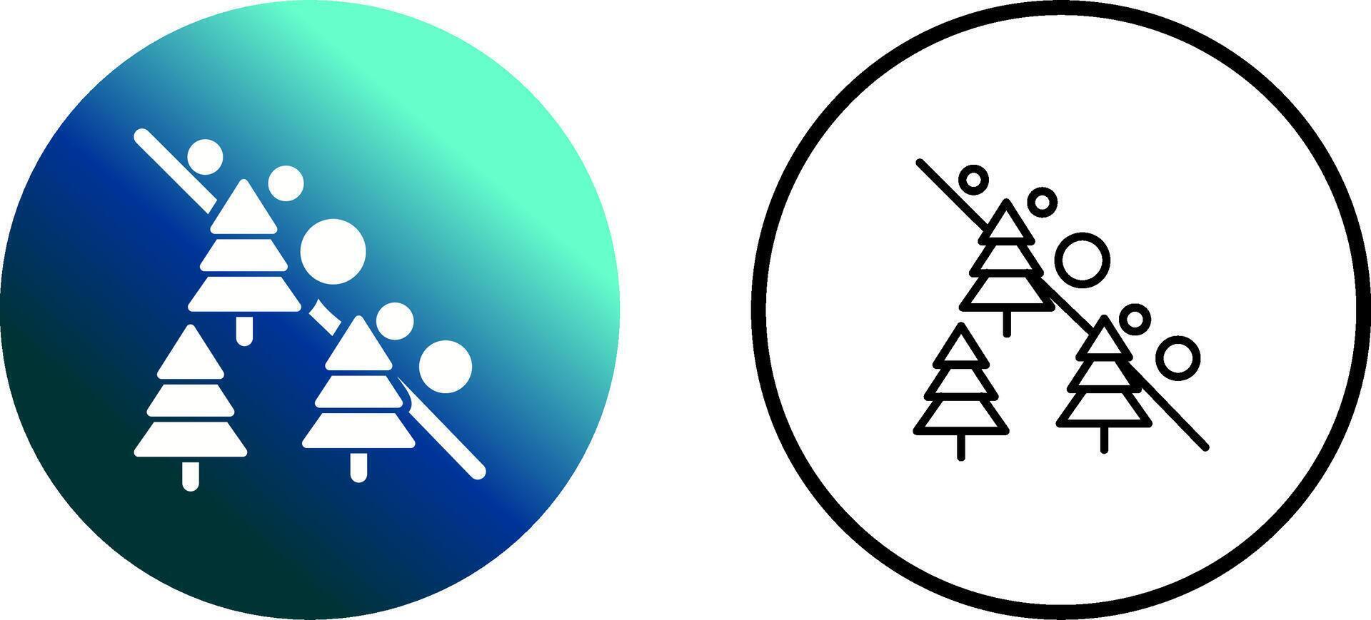Avalanche Vector Icon