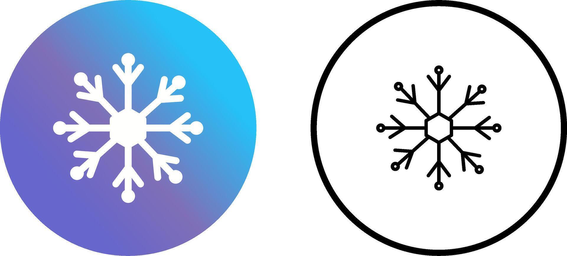 Snowflake Vector Icon