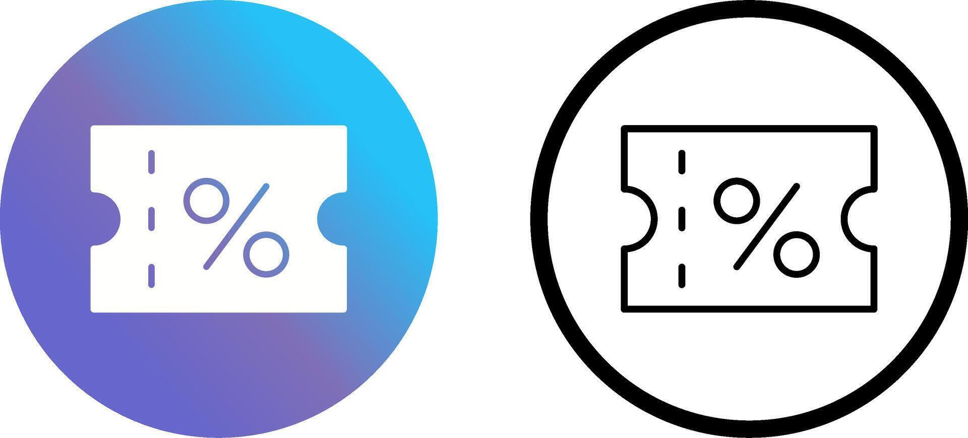 Coupon Vector Icon