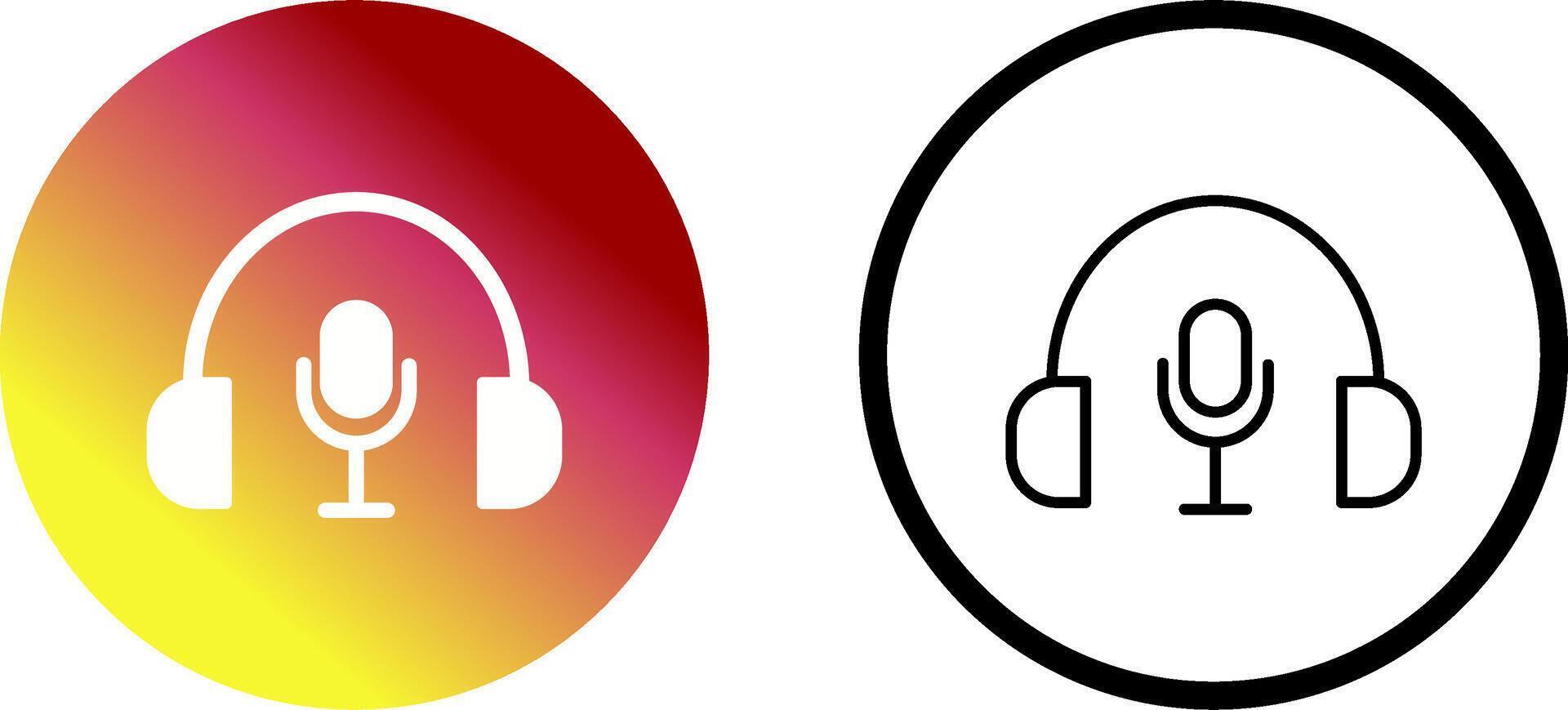 Podcast Vector Icon