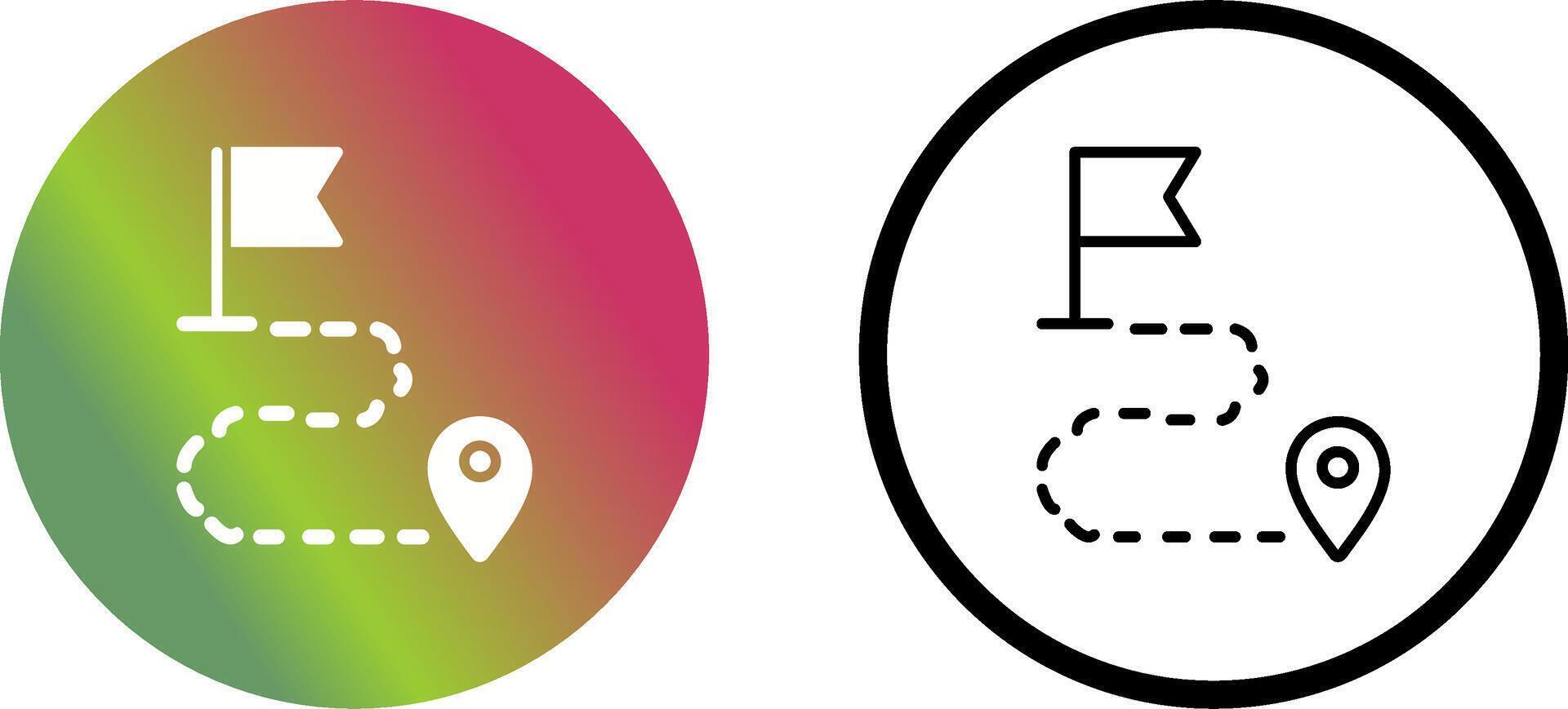 Google Map Vector Icon