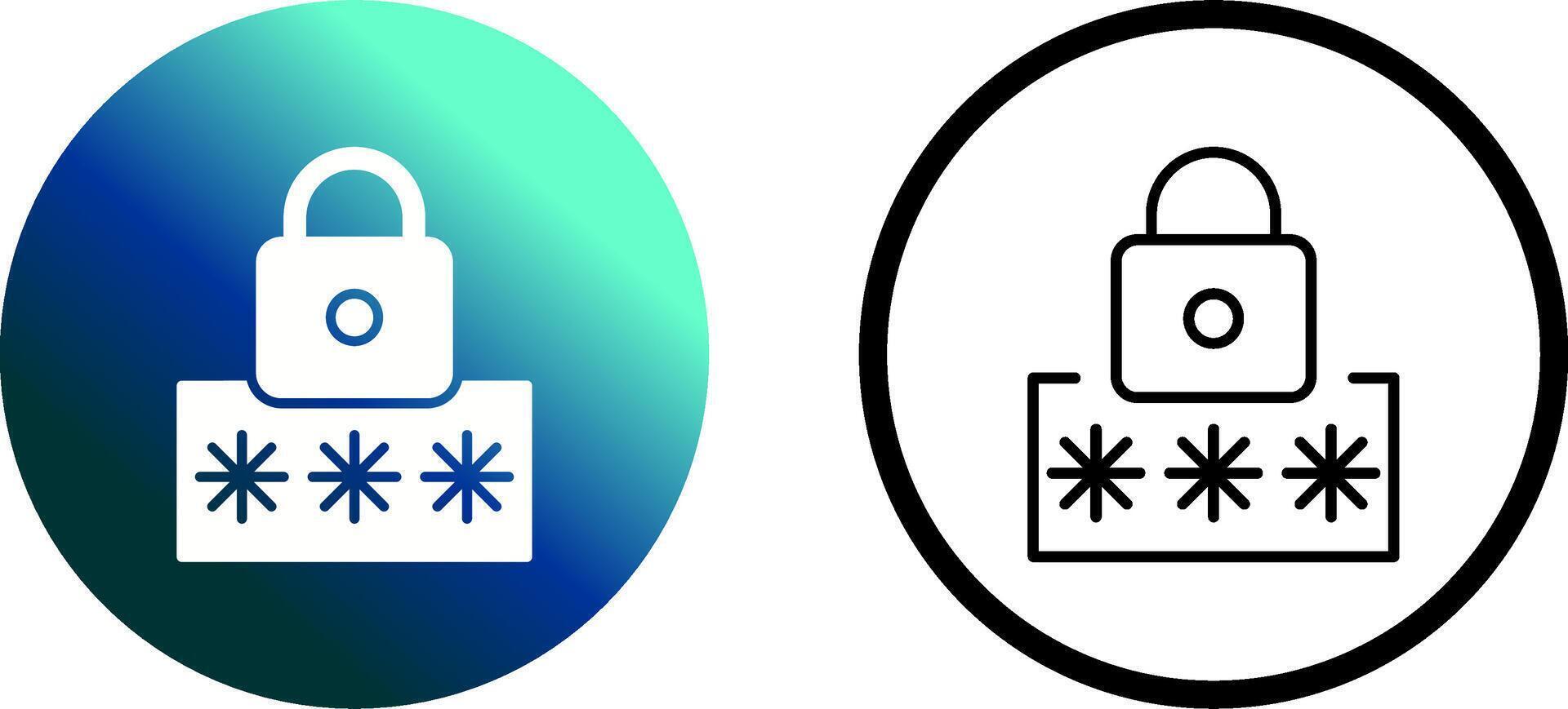 Pin Code Vector Icon