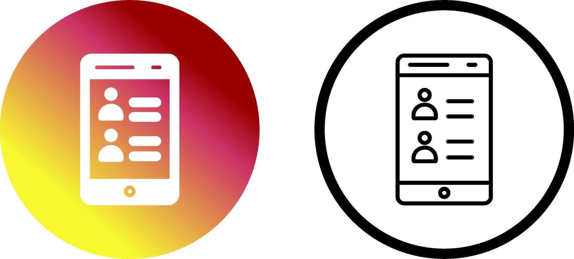 Contact Vector Icon