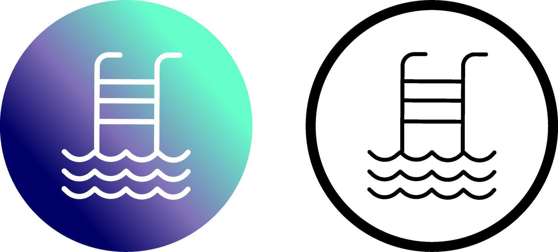 Swimming Pool Vector Icon