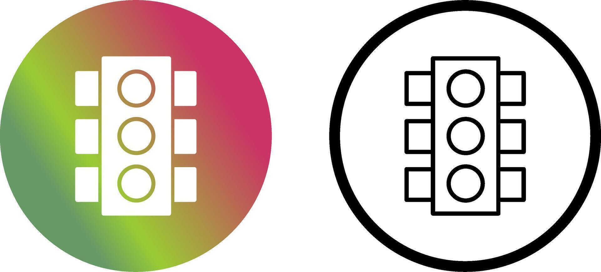 Traffic Light Vector Icon