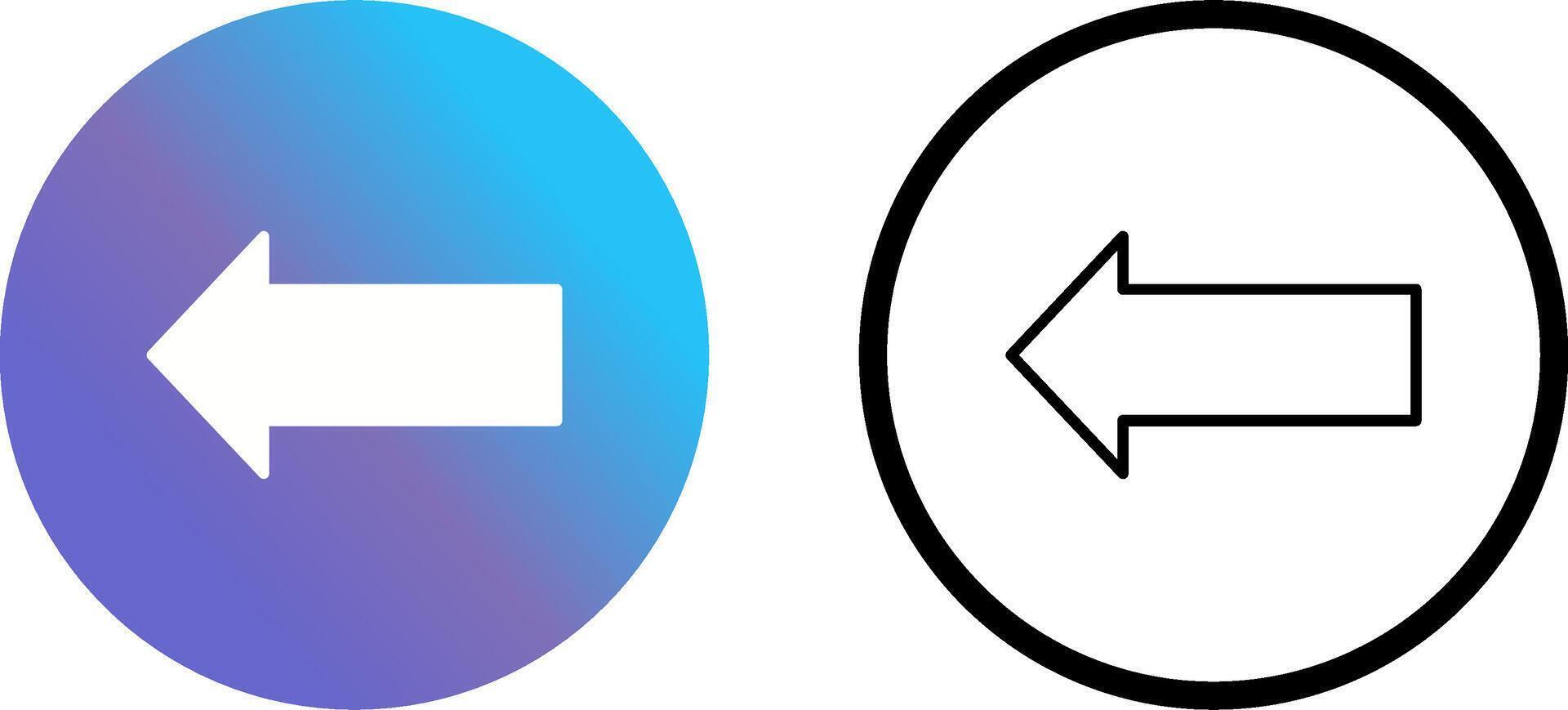 Left Vector Icon