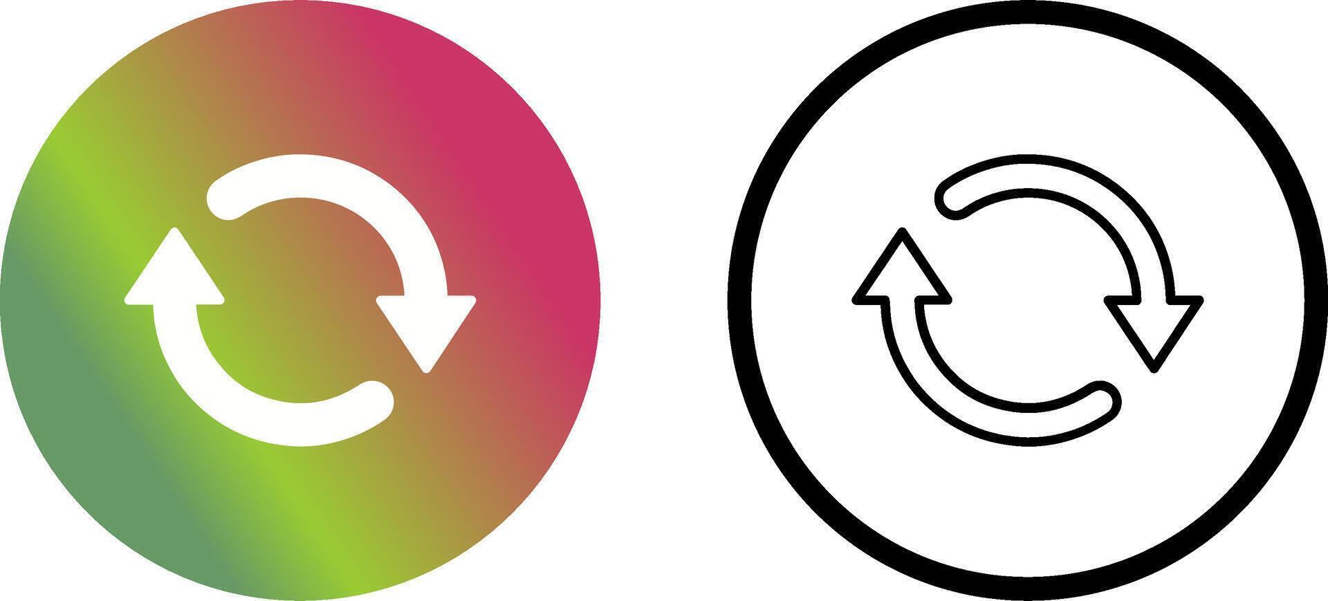 Sync Vector Icon