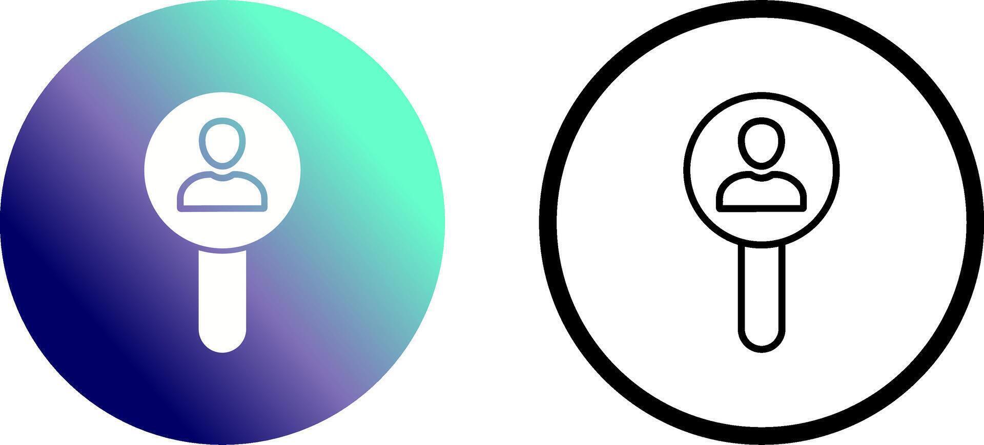 Search User Vector Icon