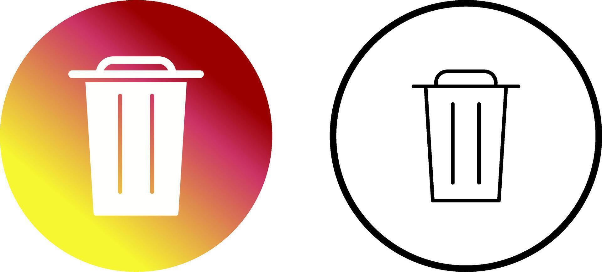 Garbage Vector Icon