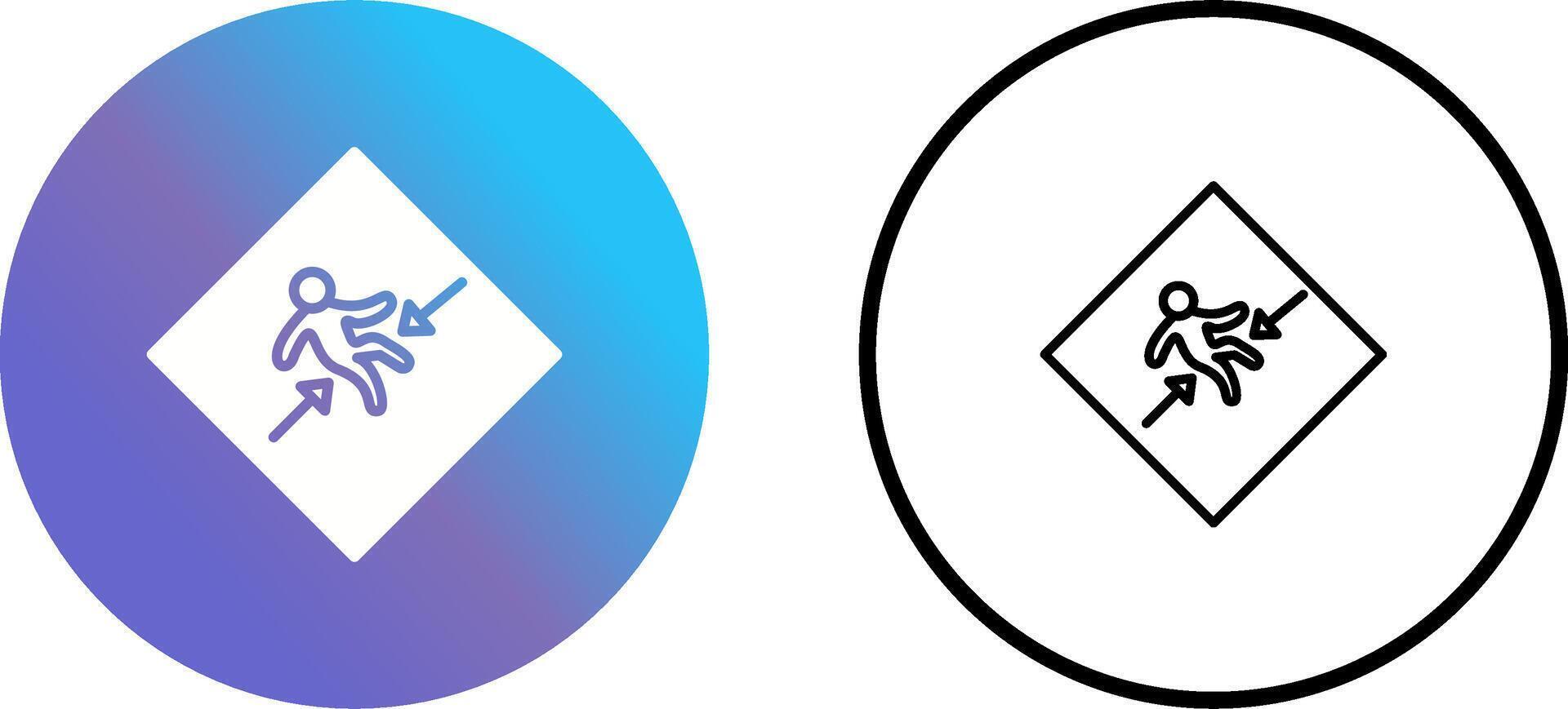 Crush Zone Vector Icon