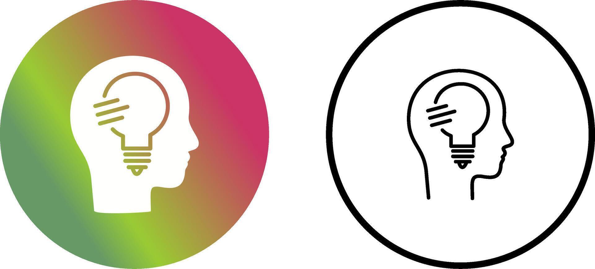 Thinking Vector Icon