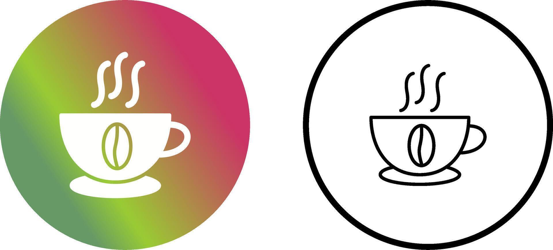 icono de vector de café