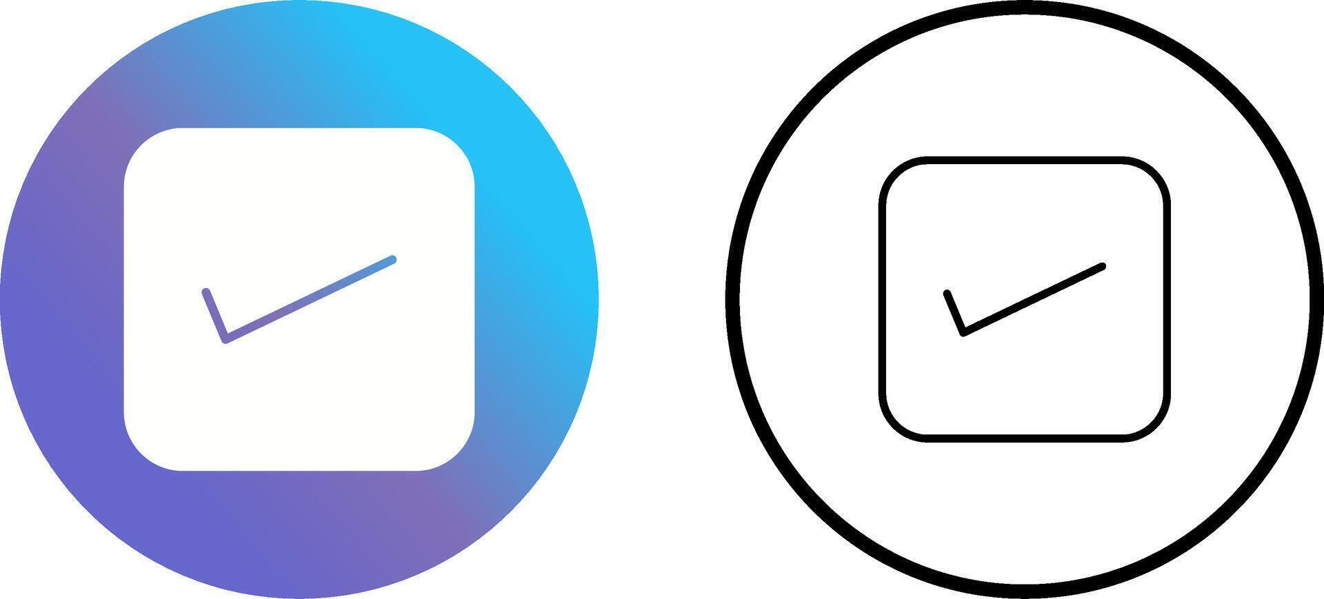 Checkbox Vector Icon
