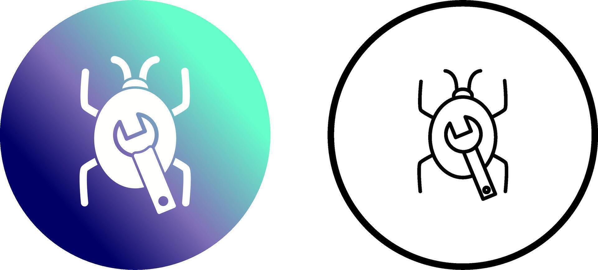 Bug Fixing Vector Icon