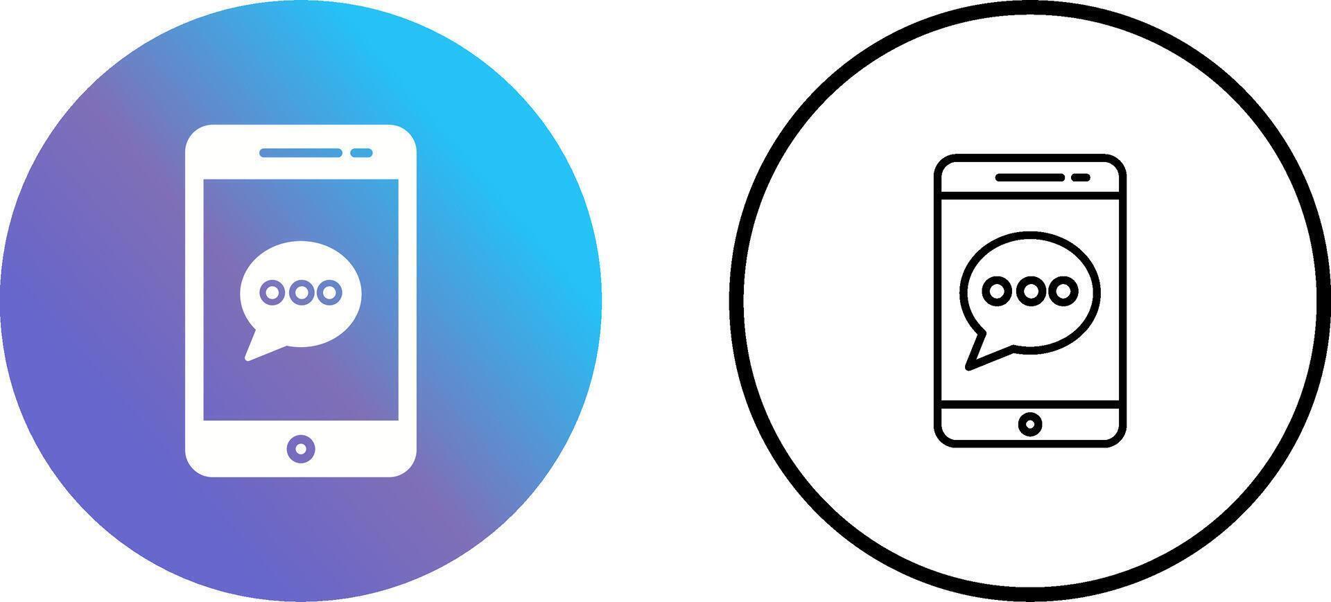 Mobile Applications Vector Icon