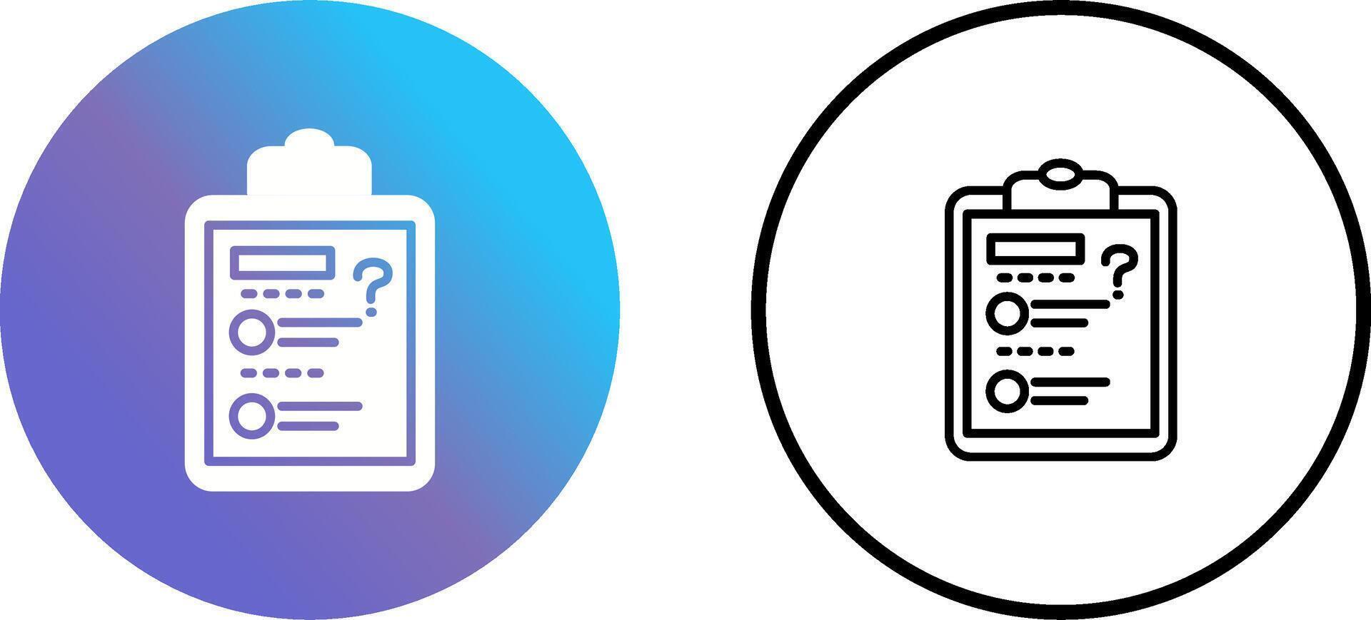 Solving Question Vector Icon